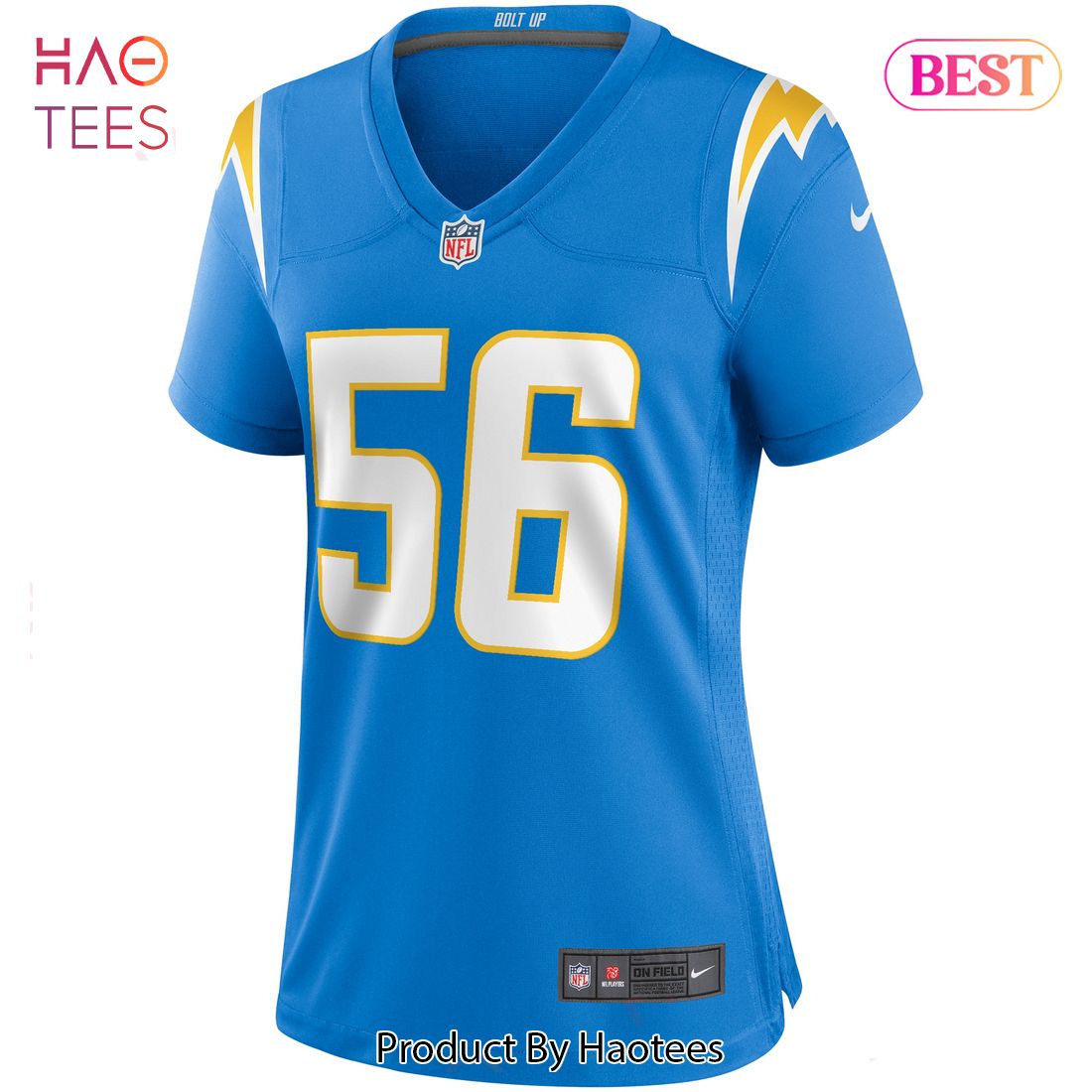 Shawne Merriman Los Angeles Chargers Nike Women’s Game Retired Player Jersey Powder Blue Luxury Store