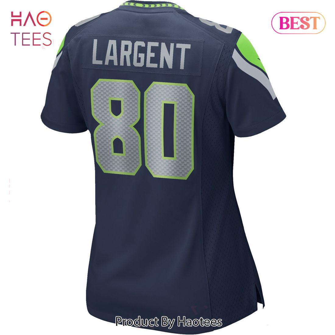 Steve Largent Seattle Seahawks Nike Women's Game Retired Player Jersey College Navy