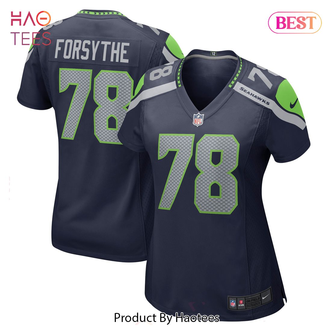 Stone Forsythe Seattle Seahawks Nike Women’s Game Jersey College Navy