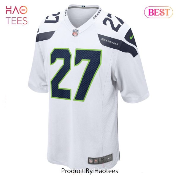 Tariq Woolen Seattle Seahawks Nike Game Player Jersey White
