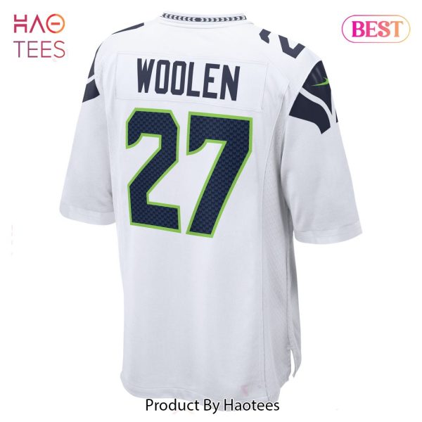 Tariq Woolen Seattle Seahawks Nike Game Player Jersey White