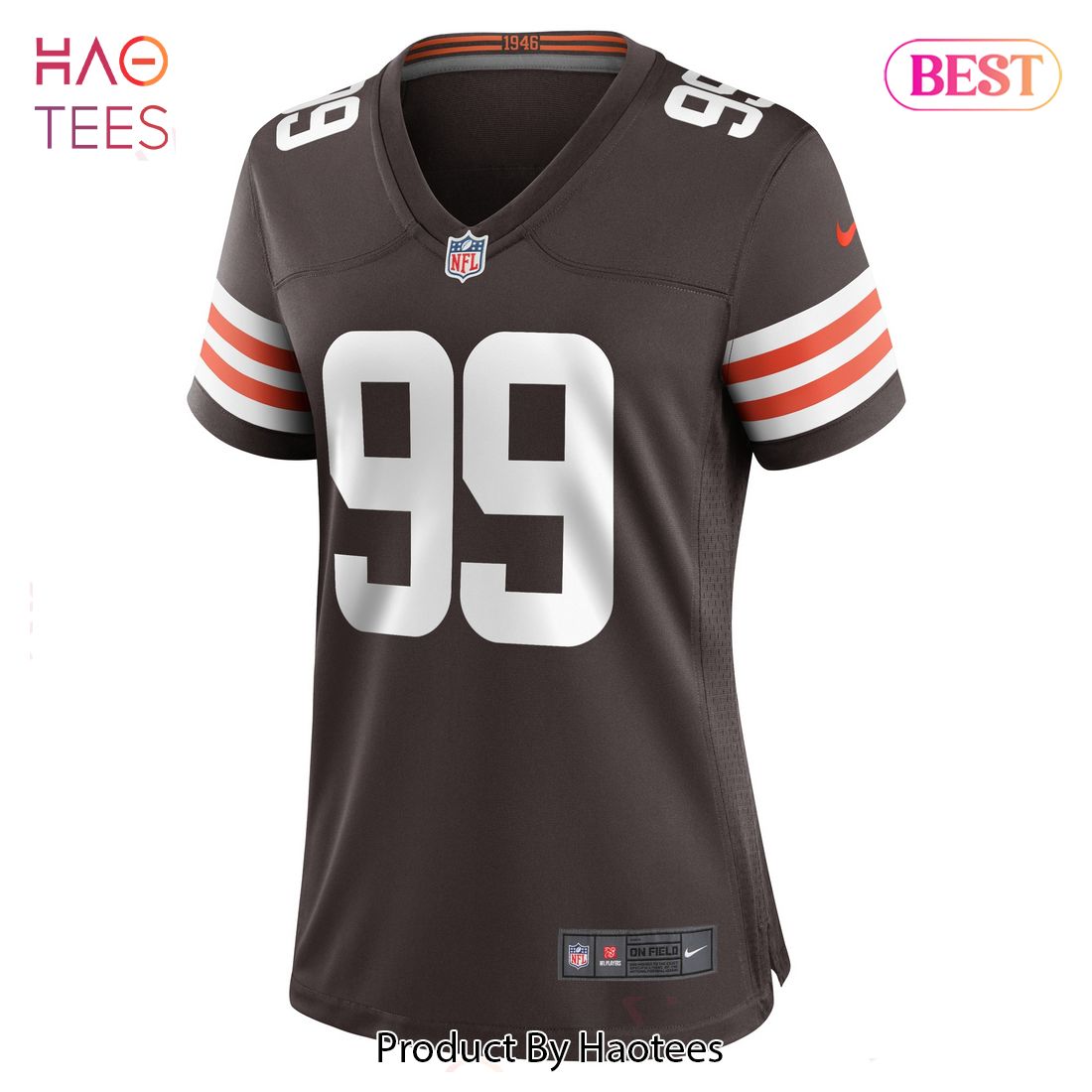 Taven Bryan Cleveland Browns Nike Women’s Game Jersey Brown Luxury Store