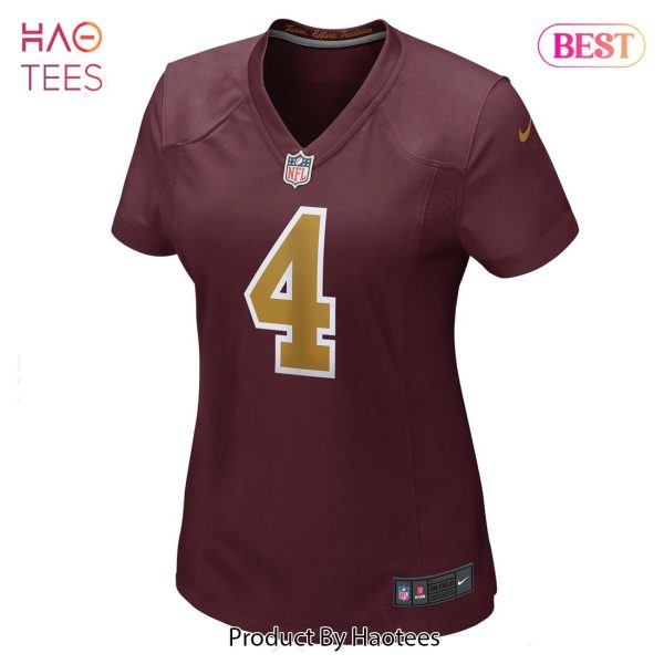 Taylor Heinicke Washington Football Team Nike Women’s Alternate Player Game Jersey Burgundy