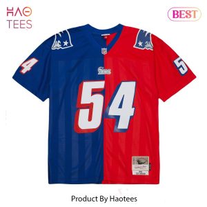 Tedy Bruschi New England Patriots Mitchell & Ness Women's Legacy Replica  Player Jersey - Royal