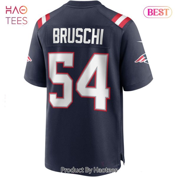 Tedy Bruschi New England Patriots Nike Game Retired Player Jersey Navy