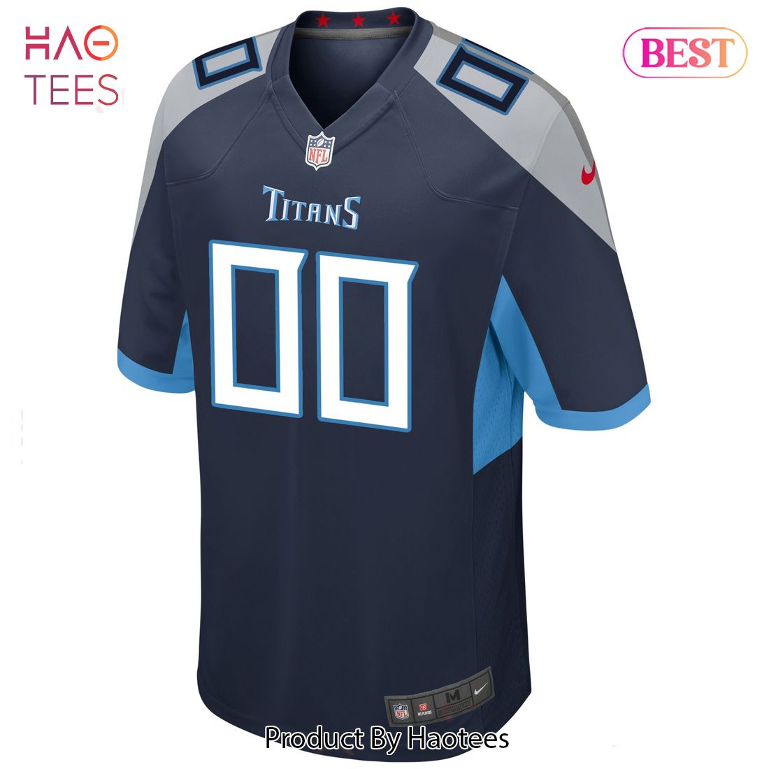 Tennessee Titans Nike Custom Jersey Navy
