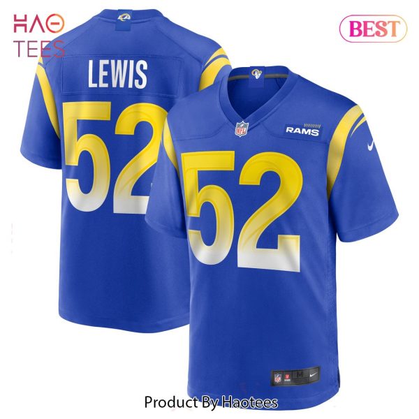 Terrell Lewis Los Angeles Rams Nike Game Jersey Royal