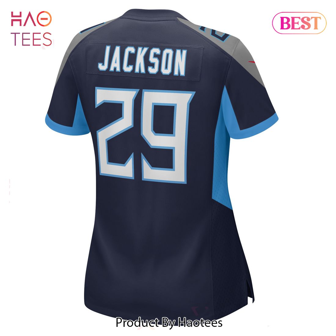 Theo Jackson Tennessee Titans Nike Women's Game Player Jersey Navy