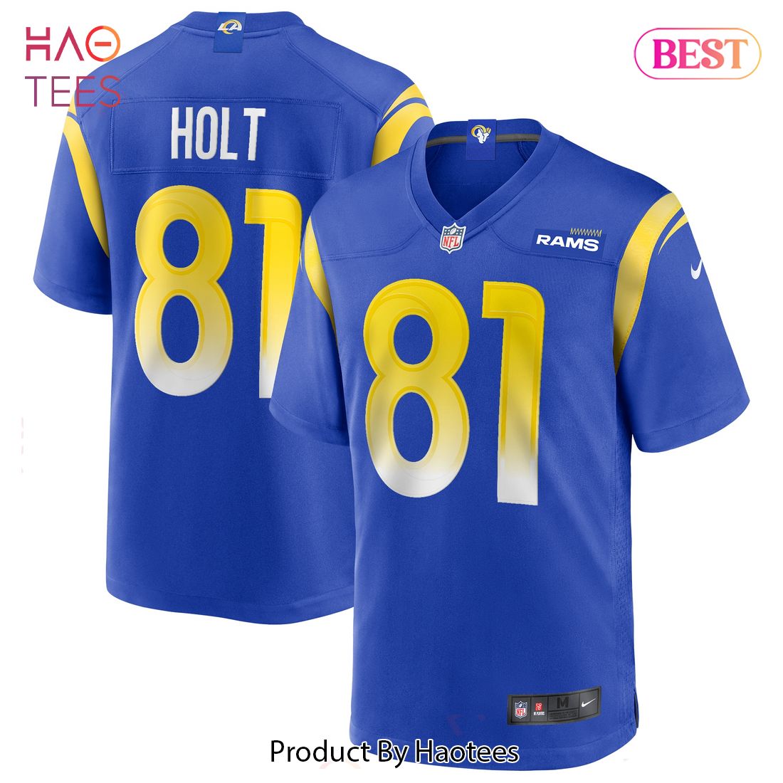Torry Holt Los Angeles Rams Nike Game Retired Player Jersey Royal