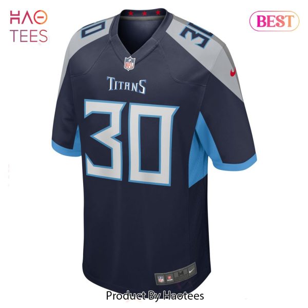 Tre Avery Tennessee Titans Nike Game Player Jersey Navy