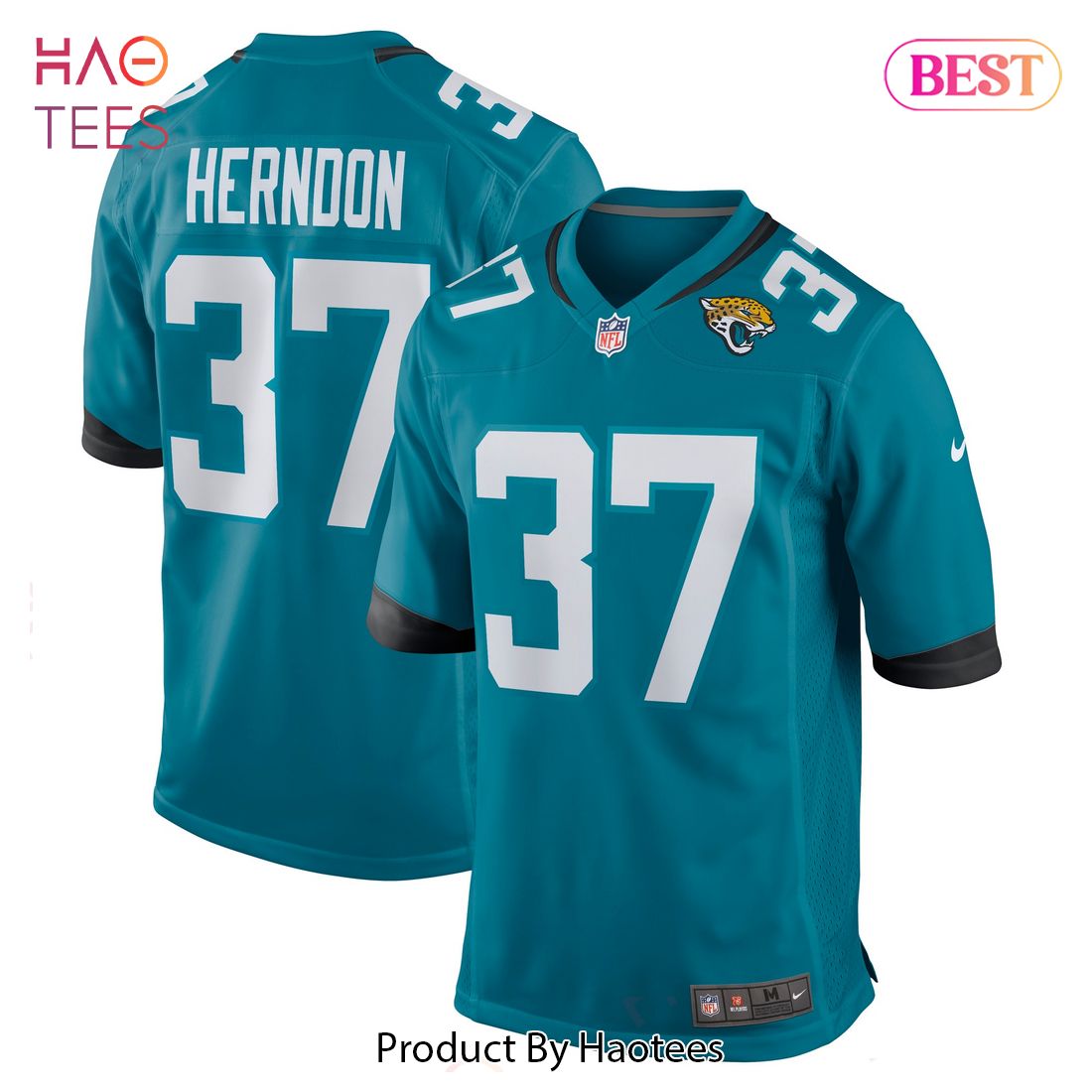 Tre Herndon Jacksonville Jaguars Nike Game Jersey Teal Luxury Store