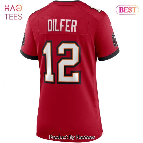 Trent Dilfer Tampa Bay Buccaneers Nike Women’s Game Retired Player Jersey Red