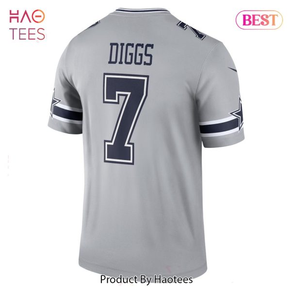 Trevon Diggs Dallas Cowboys Nike Inverted Legend Jersey Gray