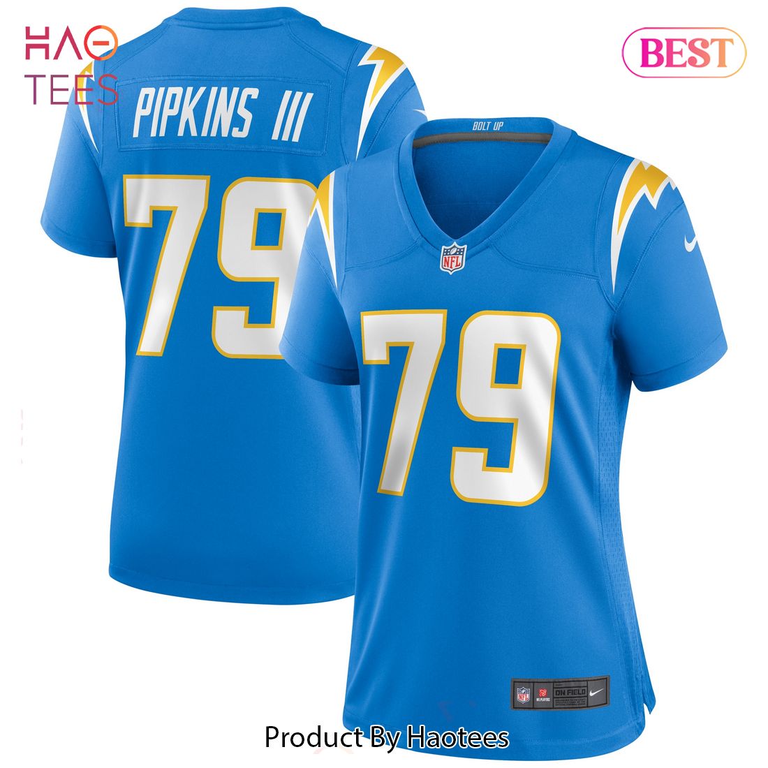 Trey Pipkins III Los Angeles Chargers Nike Women’s Game Jersey Powder Blue