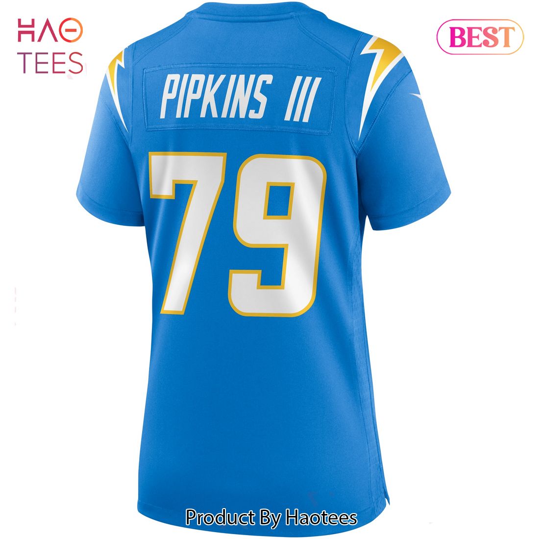 Trey Pipkins III Los Angeles Chargers Nike Women's Game Jersey Powder Blue