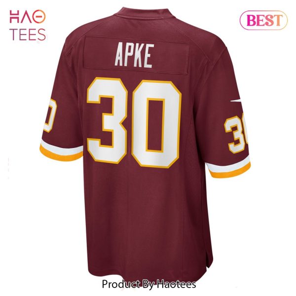 Troy Apke Washington Football Team Nike Game Player Jersey Burgundy