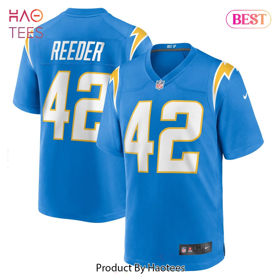 Troy Reeder Los Angeles Chargers Nike Game Jersey Powder Blue
