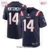 Ty Montgomery New England Patriots Nike Game Jersey Navy Ty Montgomery New England Patriots Nike Game Jersey Navy