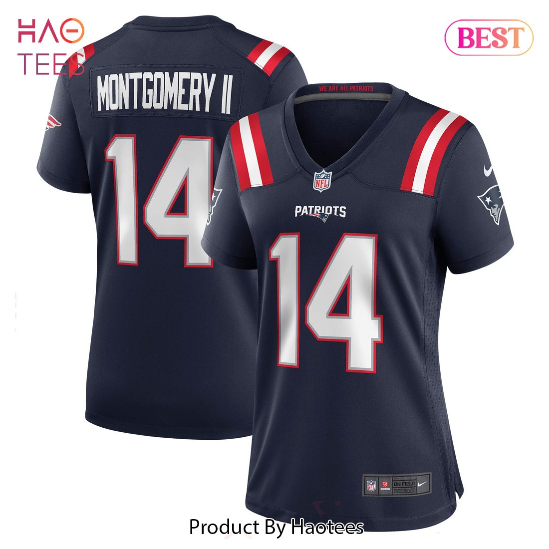 Ty Montgomery New England Patriots Nike Women’s Game Jersey Navy Luxury Store