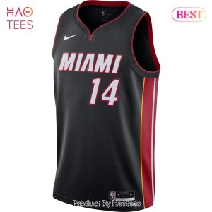 Tyler Herro Miami Heat Nike 2020 21 Swingman Jersey Black Icon Edition