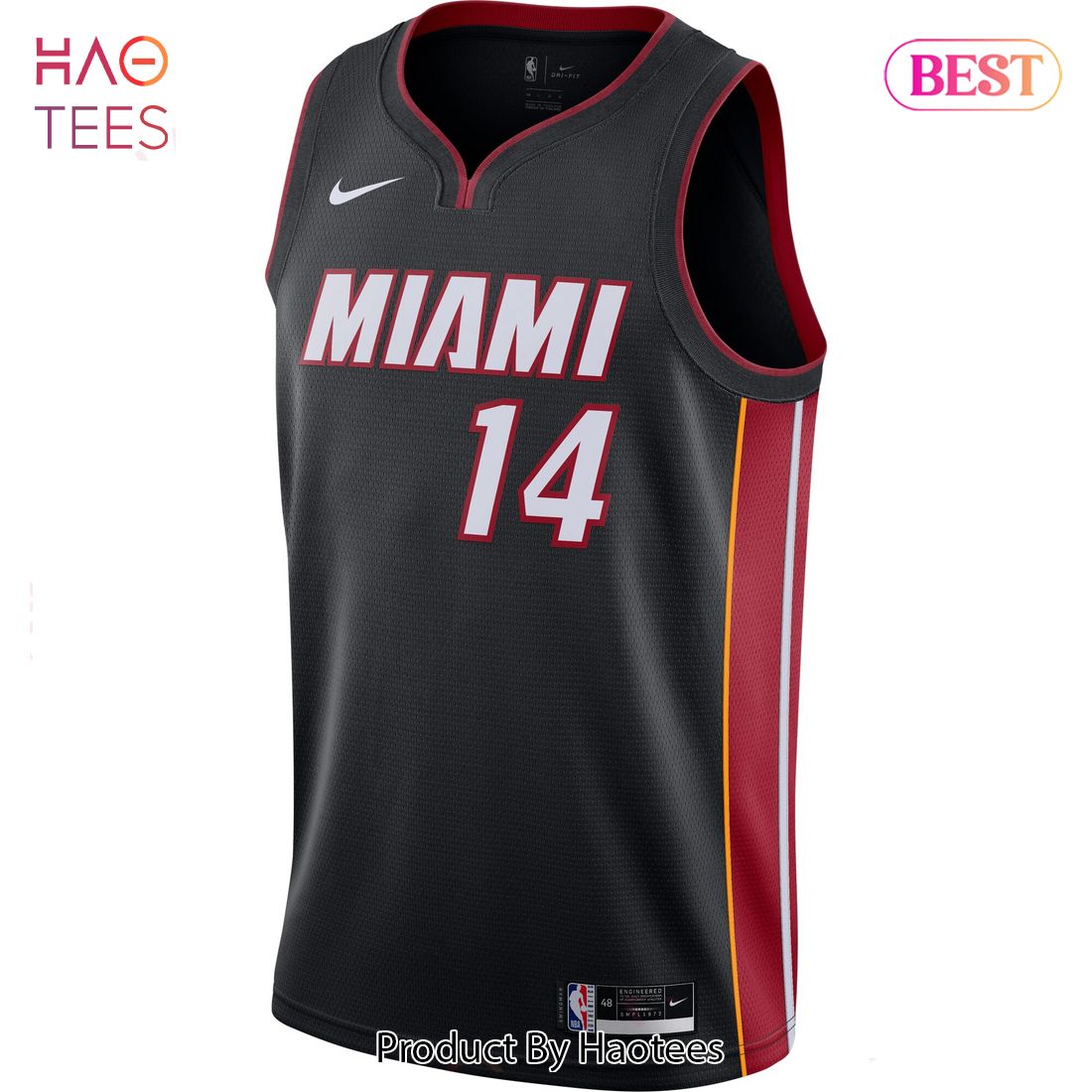 Tyler Herro Miami Heat Nike 2020 21 Swingman Jersey Black Icon Edition Luxury Store