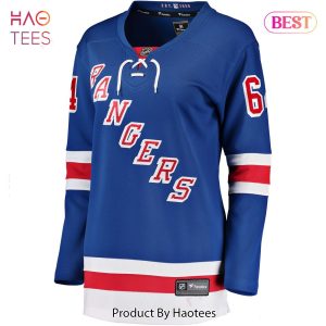 Tyler Motte New York Rangers Fanatics Branded Women’s Home Breakaway Player Jersey Blue