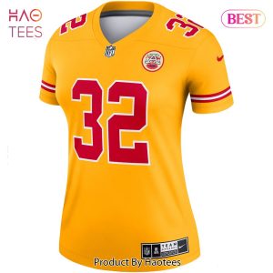 Tyrann Mathieu Kansas City Chiefs Nike Women’s Inverted Legend Jersey Gold