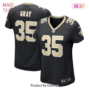 Vincent Gray New Orleans Saints Nike Women’s Game Player Jersey Black Vincent Gray New Orleans Saints Nike Women’s Game Player Jersey Black