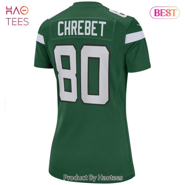 Wayne Chrebet New York Jets Nike Women’s Game Retired Player Jersey Gotham Green