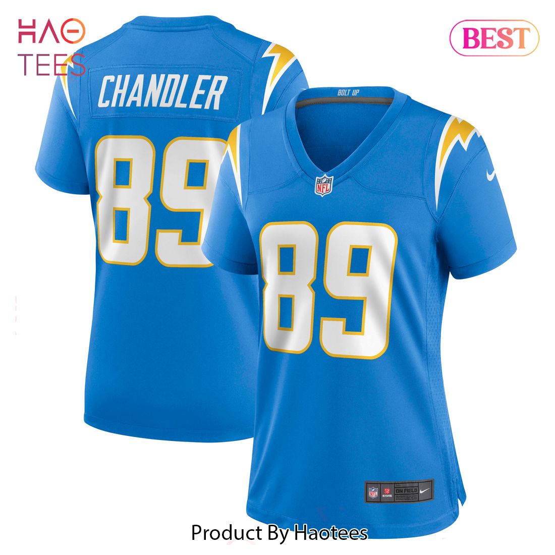 Wes Chandler Los Angeles Chargers Nike Women's Retired Player Jersey Powder Blue