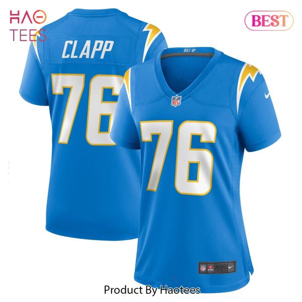 Will Clapp Los Angeles Chargers Nike Women’s Game Jersey Powder Blue