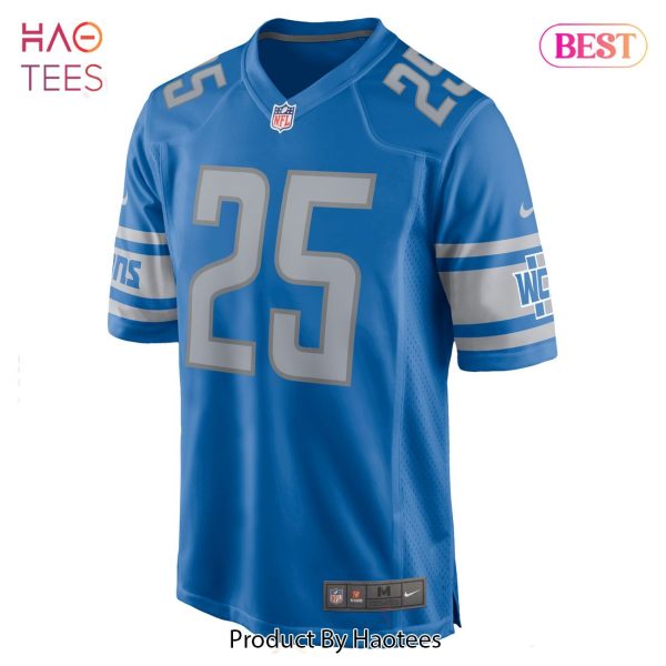 Will Harris Detroit Lions Nike Game Jersey Blue