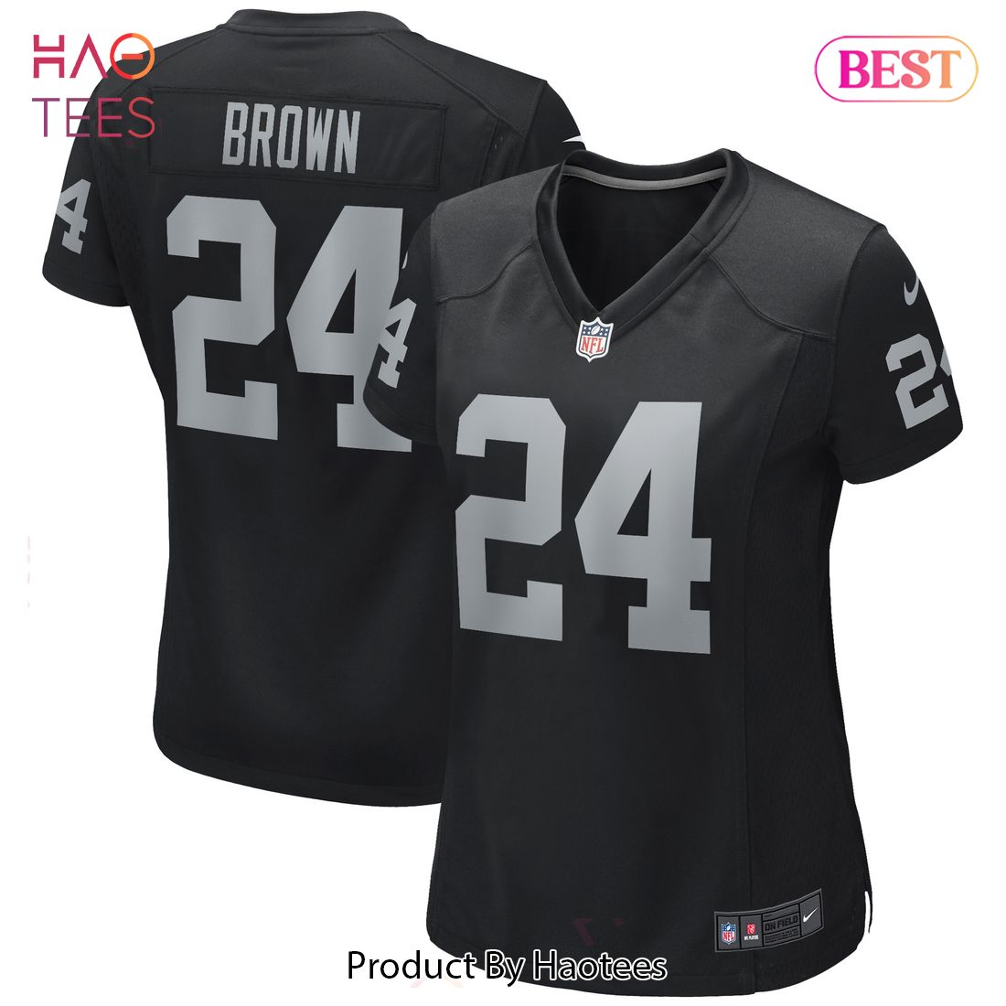 Willie Brown Las Vegas Raiders Nike Women’s Game Retired Player Jersey Black Luxury Store