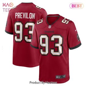 Willington Previlon Tampa Bay Buccaneers Nike Game Player Jersey Red Willington Previlon Tampa Bay Buccaneers Nike Game Player Jersey Red
