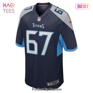 Xavier Newman Tennessee Titans Nike Game Player Jersey Navy