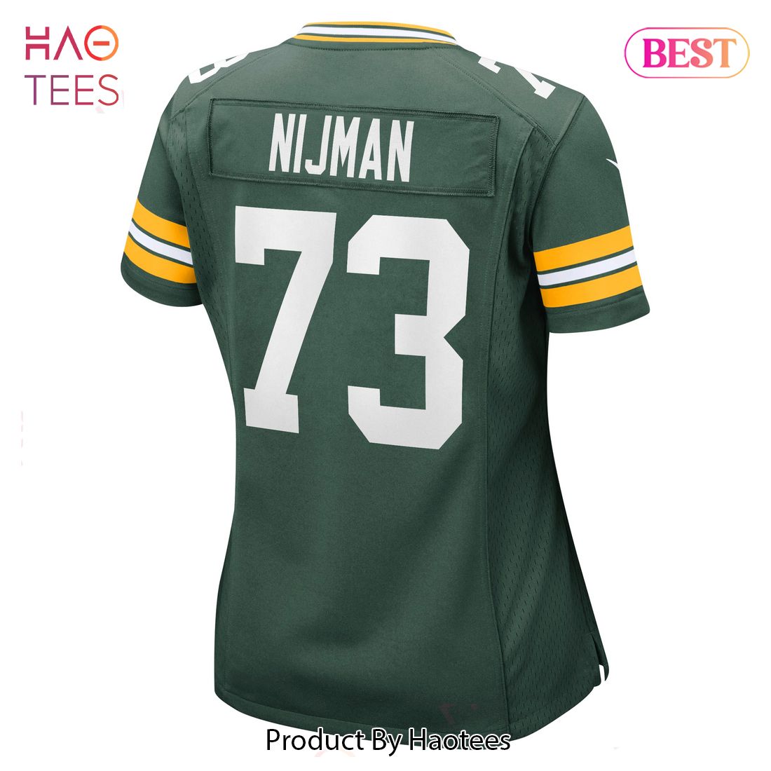 Green Bay Packers Home Game Jersey - Custom - Womens