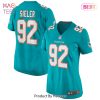 Zach Sieler Miami Dolphins Nike Women’s Game Jersey Aqua