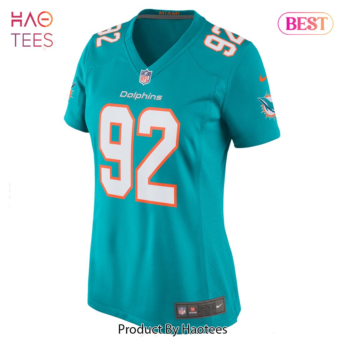 Zach Sieler Miami Dolphins Nike Women’s Game Jersey Aqua Luxury Store