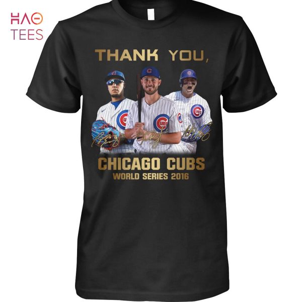 Thank You Chicago Cubs World Series 2016 T Shirt