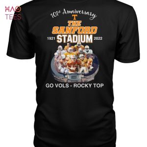101 Anniversary T The Sanford Stadium 1921 2022 Go Vols Rocky Top Shirt