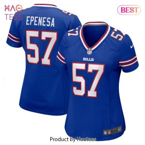 A.J. Epenesa Buffalo Bills Nike Women’s Game Jersey Royal