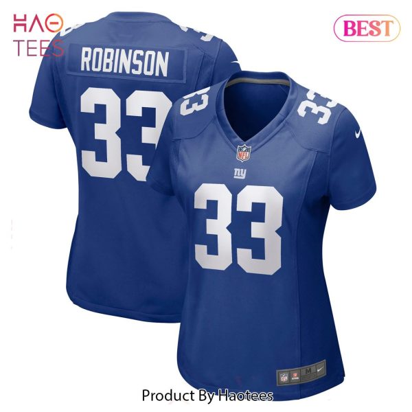 Aaron Robinson New York Giants Nike Women’s Game Player Jersey Royal