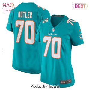 Adam Butler Miami Dolphins Nike Women’s Game Jersey Aqua