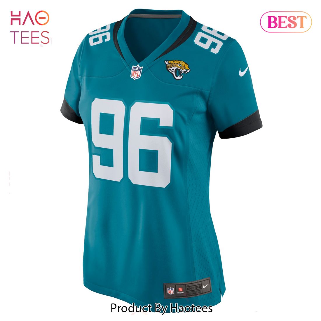 Adam Gotsis Jacksonville Jaguars Nike Women’s Game Jersey Teal Luxury Store