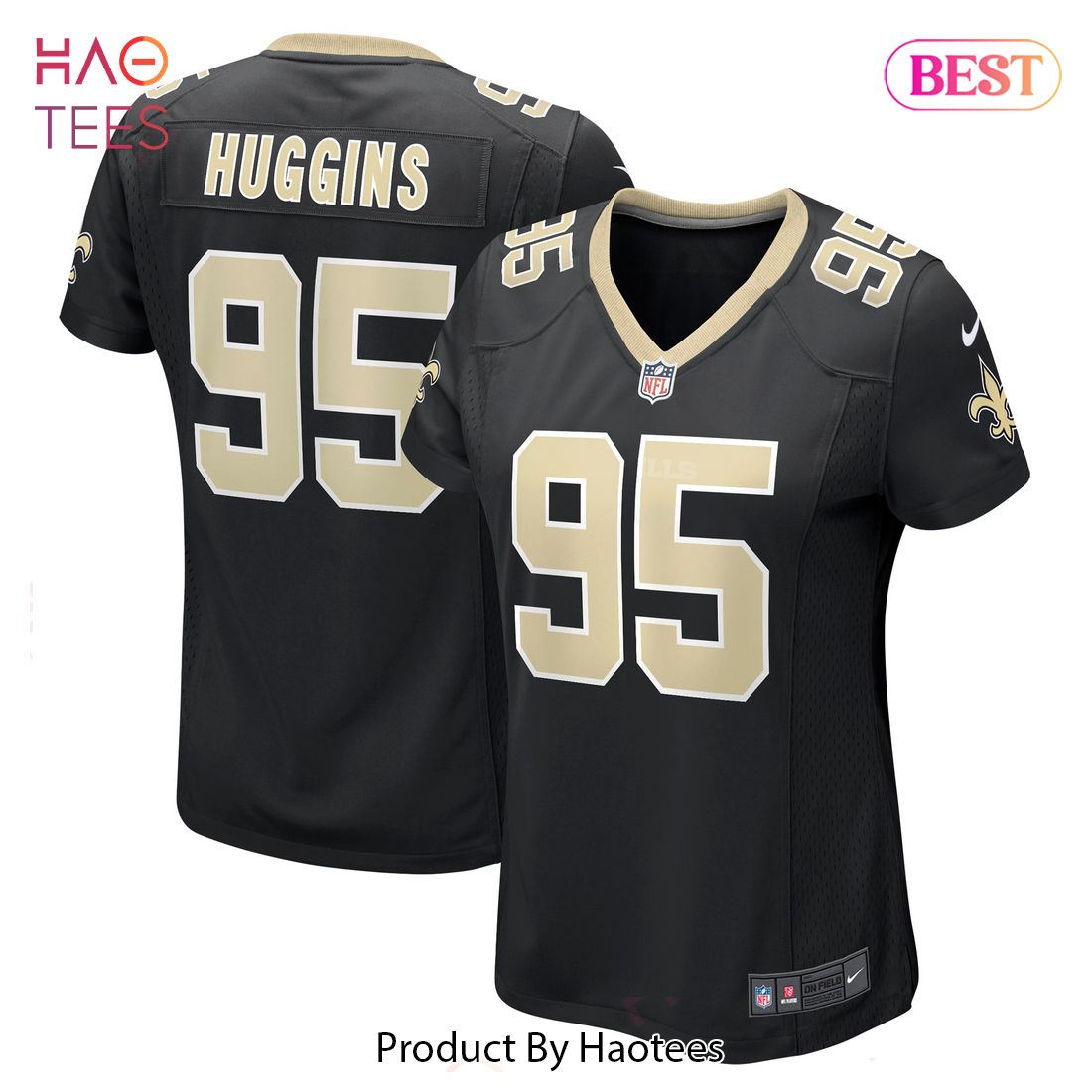 Albert Huggins New Orleans Saints Nike Women’s Player Game Jersey Black Luxury Store