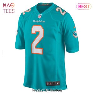 Albert Wilson Miami Dolphins Nike Game Player Jersey Aqua
