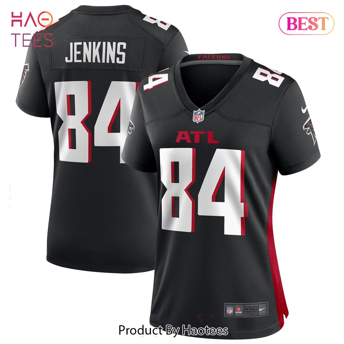 Alfred Jenkins Atlanta Falcons Nike Women’s Game Retired Player Jersey Black
