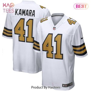 Alvin Kamara New Orleans Saints Nike Alternate Game Jersey White