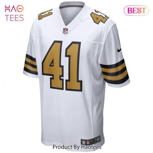 Alvin Kamara New Orleans Saints Nike Alternate Game Jersey White