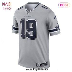 Amari Cooper Dallas Cowboys Nike Inverted Legend Jersey Gray